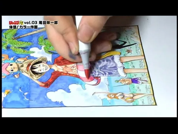 ジャンプ流！》鳥山明！尾田榮一郎！岸本齊史！看著你們繪畫過程就是